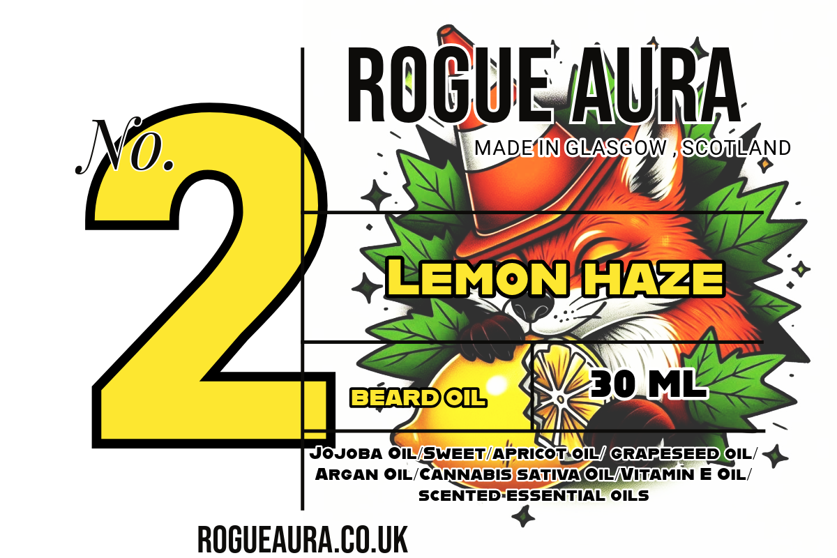 Rogue Aura - Lemon Haze Beard Oil UK