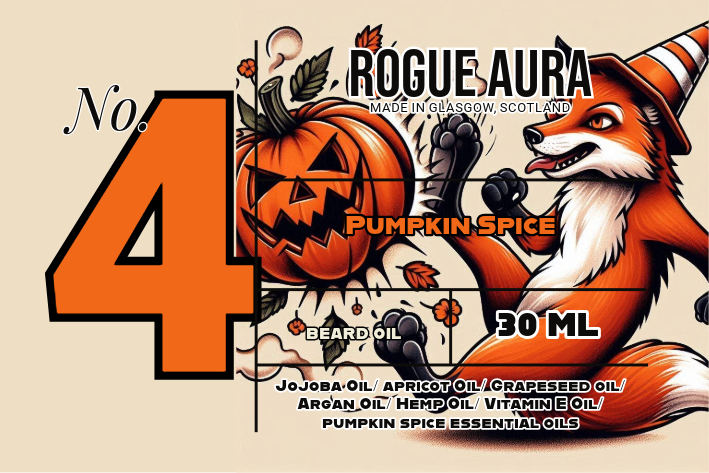 Rogue Aura - Pumpkin Spice Beard oil Uk (Limited edition🎃)